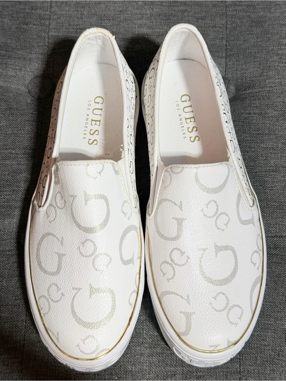 Michael Kors Kendrick Slip On Espadrille Flats Pale Gold[ Size 9.5] - Picture 3 of 10